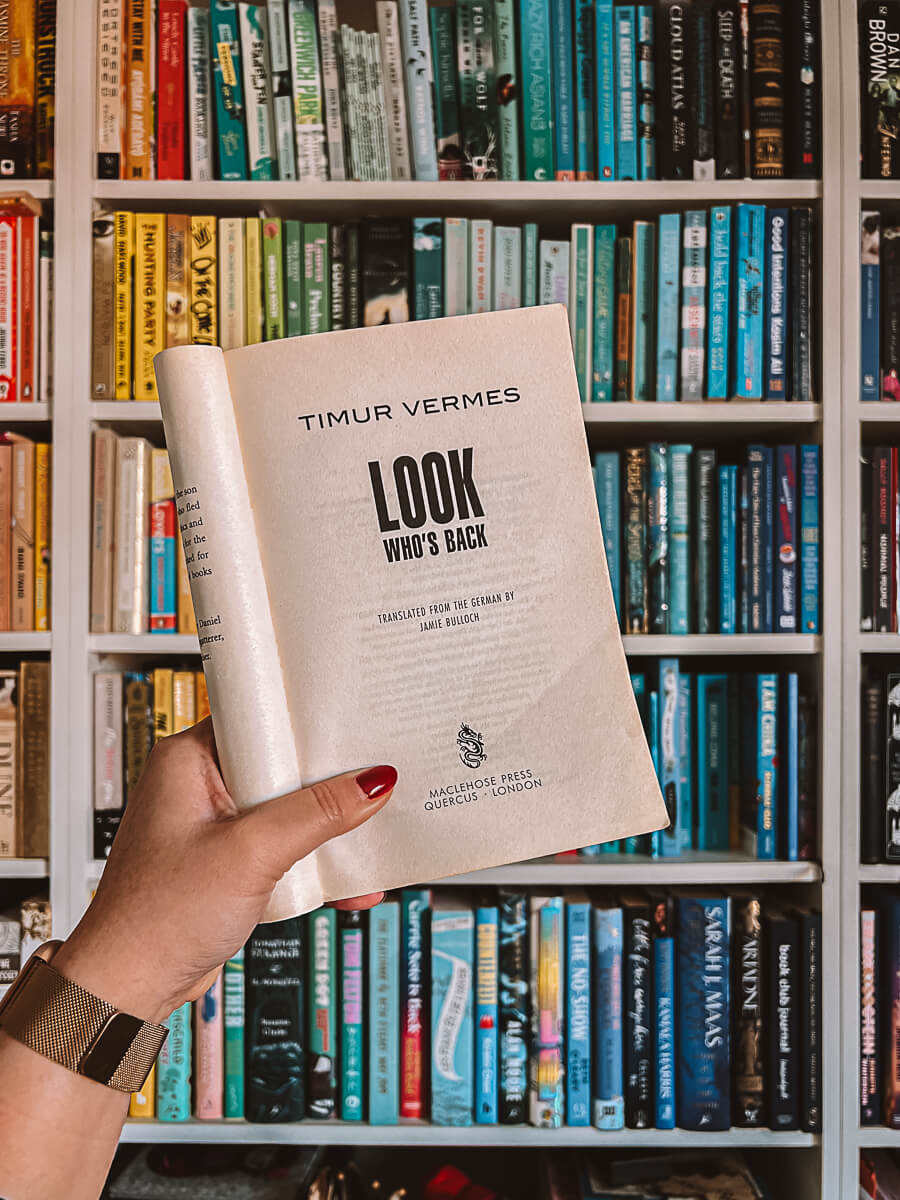 Look Who's Back by Timur Vernes Book Review 