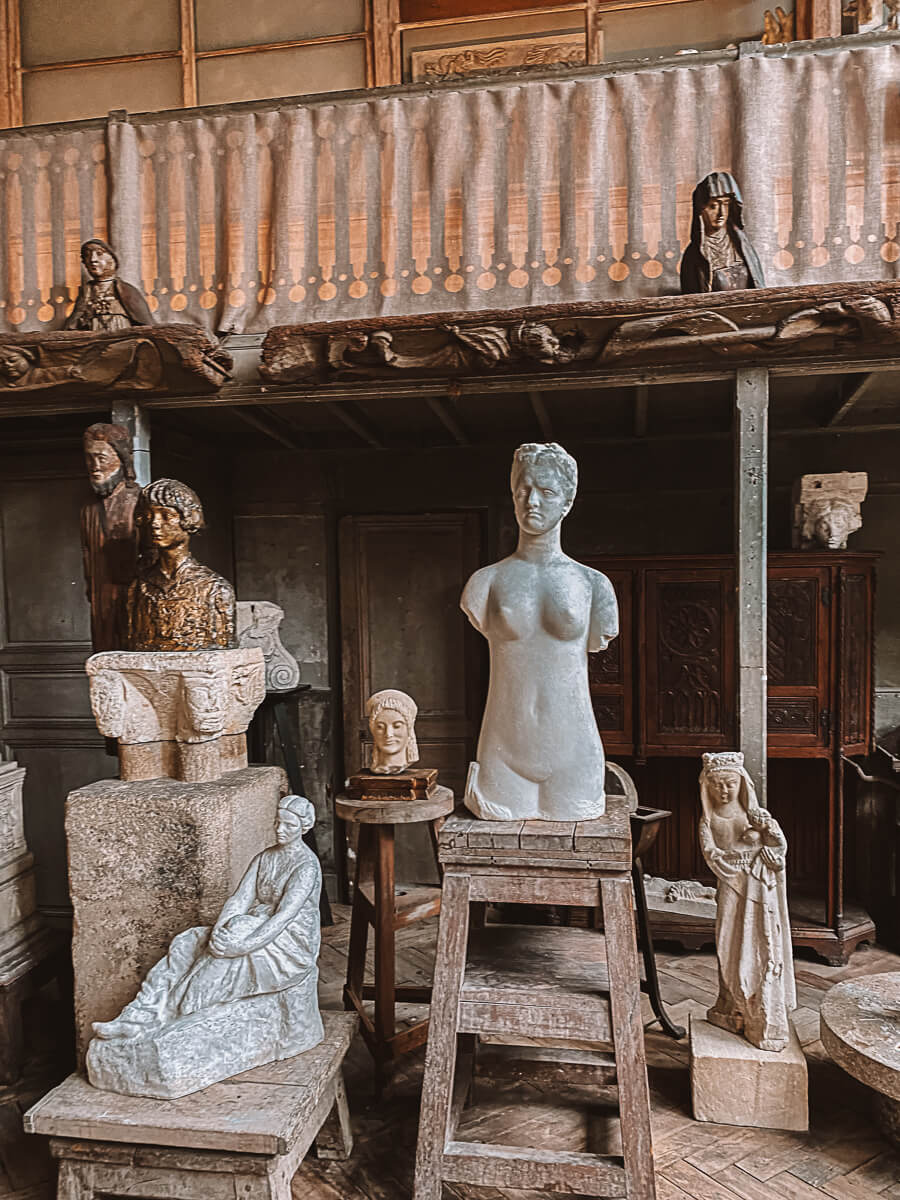 Sculptures inside Musée Bourdelle