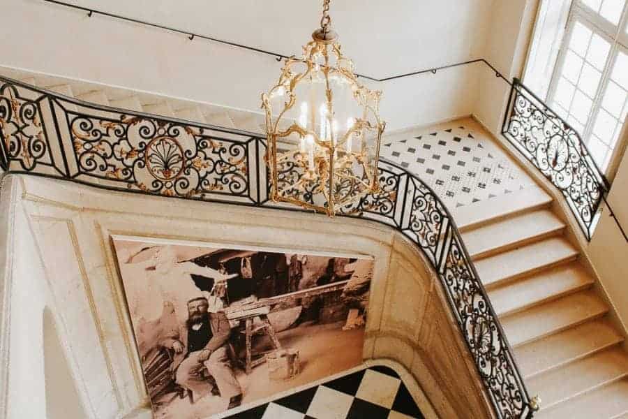Inside Musee Rodin in Paris