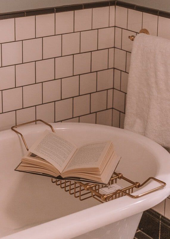 Book in the bath - University Arms Cambridge