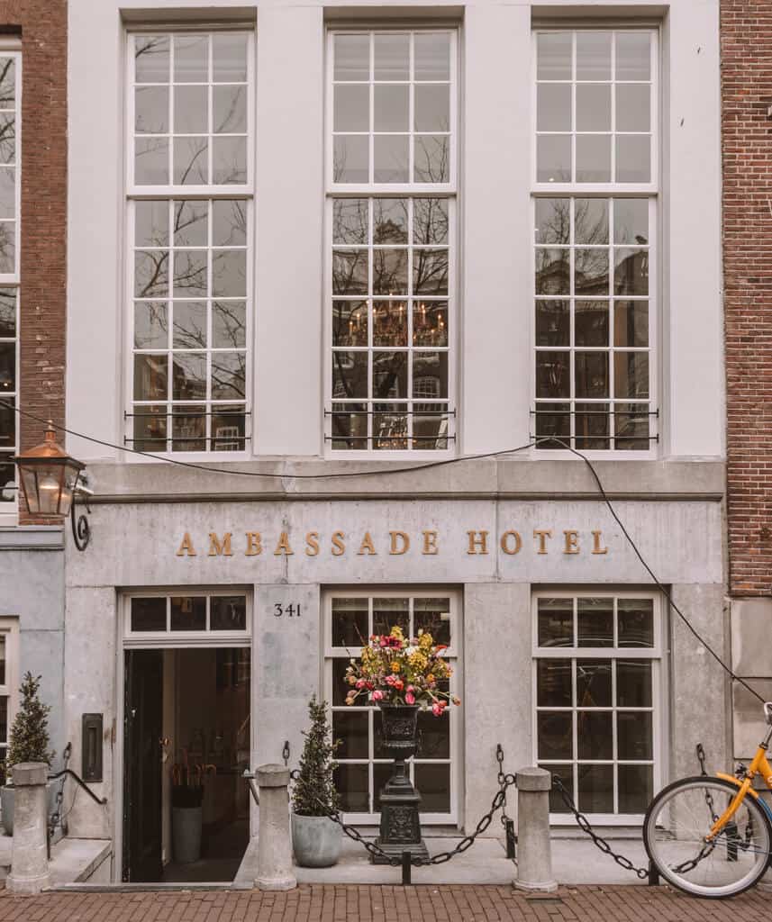 Ambassade Hotel Exterior