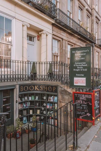 McNaughton's Bookshop Edinburgh