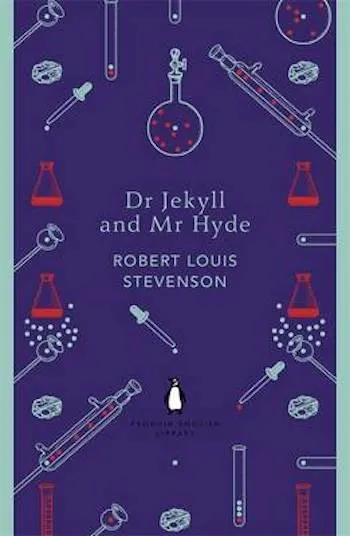 Cover of classic gothic book, Dr Jekyll and Mr Hyde