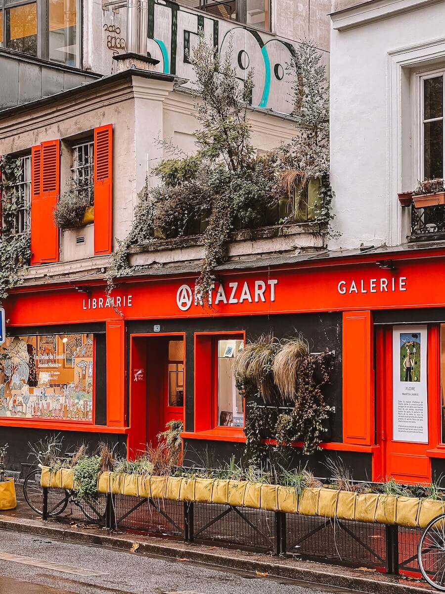 Artazart Bookshop and Gallery as seen in The Summer I Turned Pretty Paris scenes