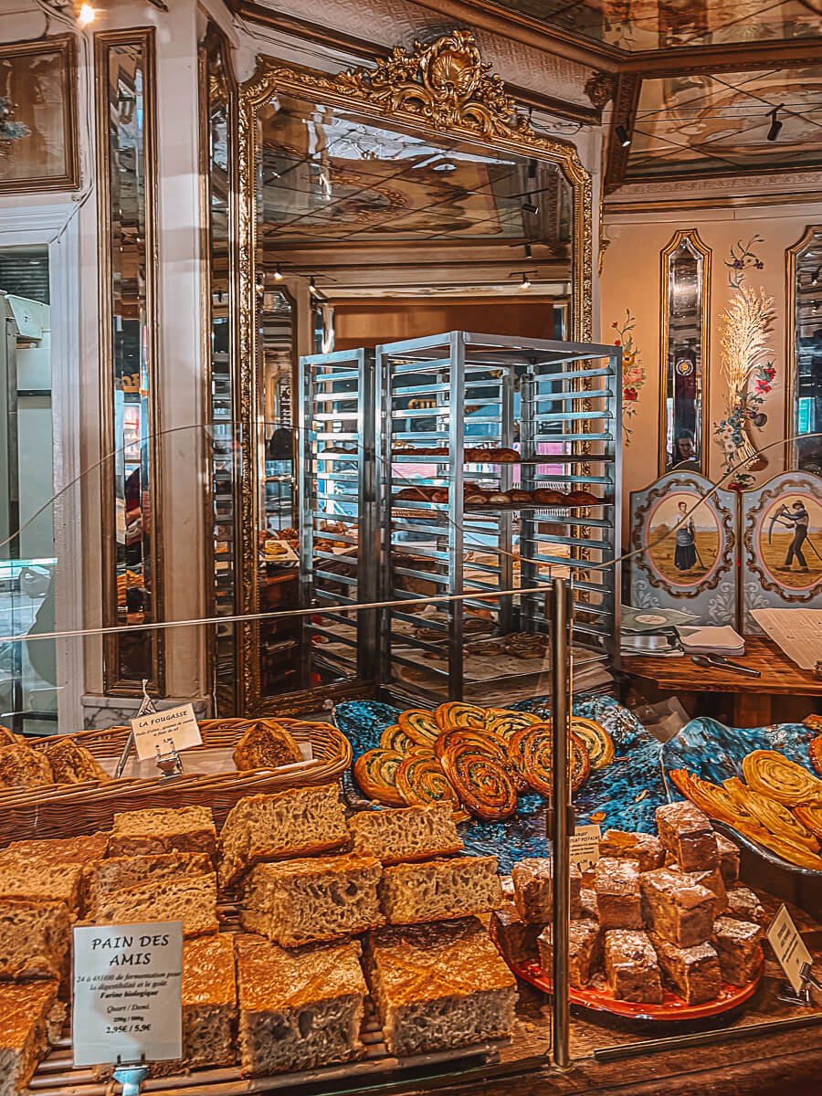 Pastries at Du Pain et Des Idées - best bakery in Paris