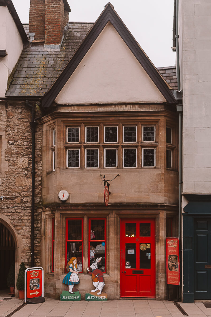 Alice's Shop in Oxford