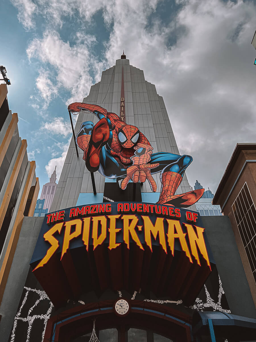Amazing Spiderman Ride at Universal Studios