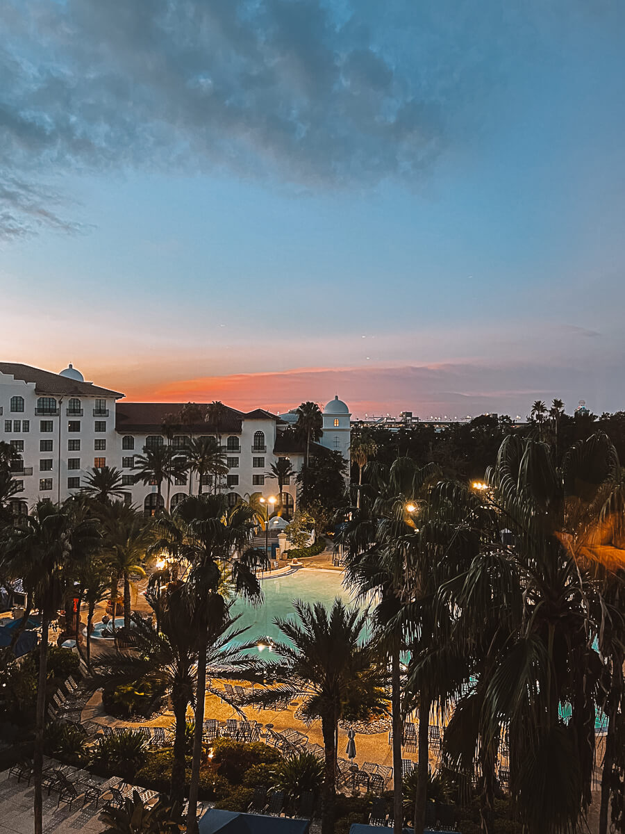 View from Hard Rock Hotel Orlando