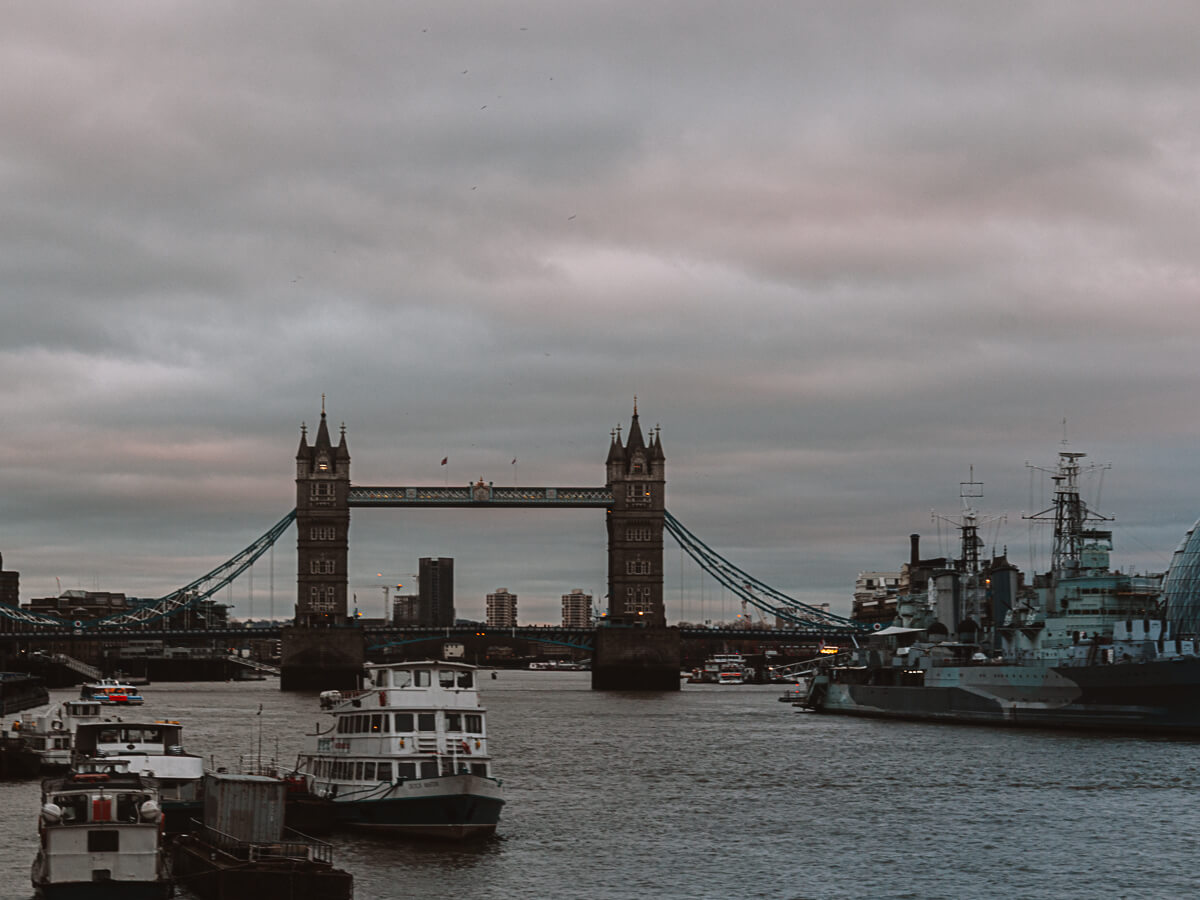 Tower Bridge in London which appears in Harry Potter and the Order of the Phoenix