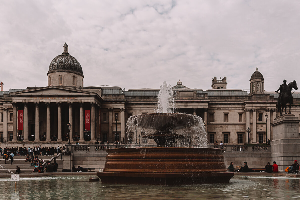 Trafalgar Square which was where the Harry Potter and the Deathly Hallows part 2 premiere took place.