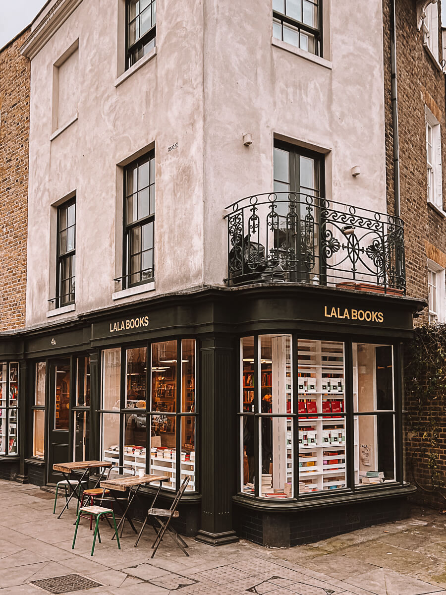 New London bookshop, Lala Books in Camberwell