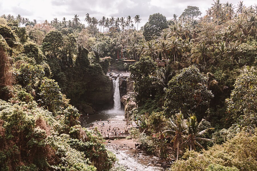 Tegenungan Waterfall on Bali day tour from Ubud