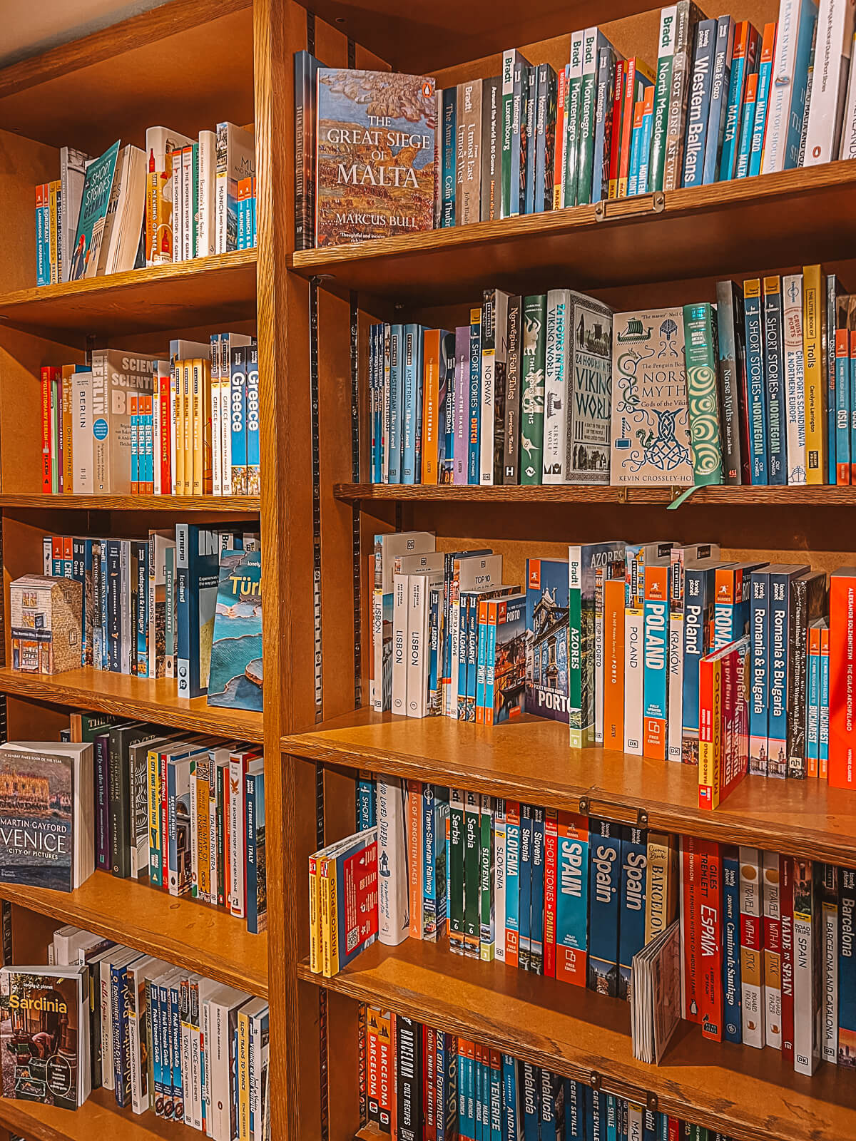 Travel Section at Notting Hill Bookshop
