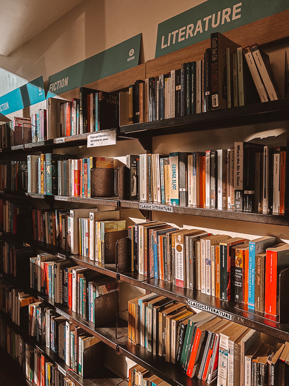 Oxfam Books in Muswell Hill