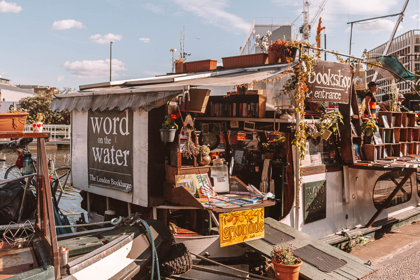 Word on the Water: Floating Bookshop in London