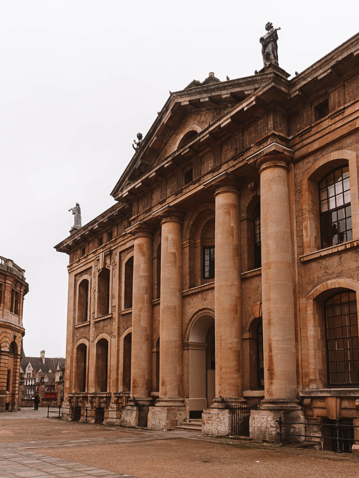 The Clarendon Building which is featured in the 2023 Wonka film